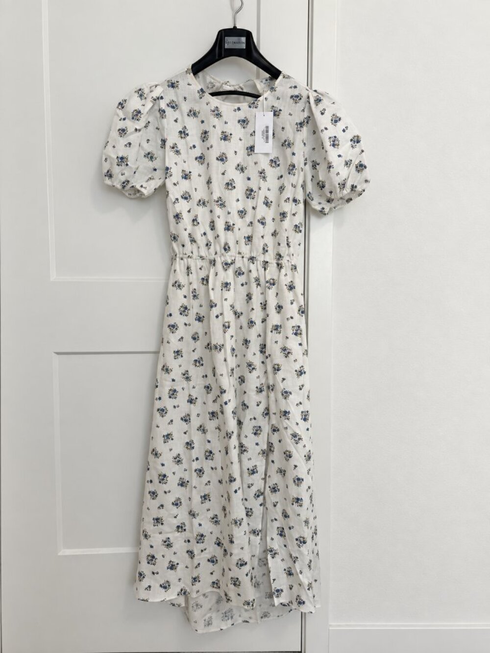 NWT Reformation Anneliese Linen Dress Blaire Floral Size 10